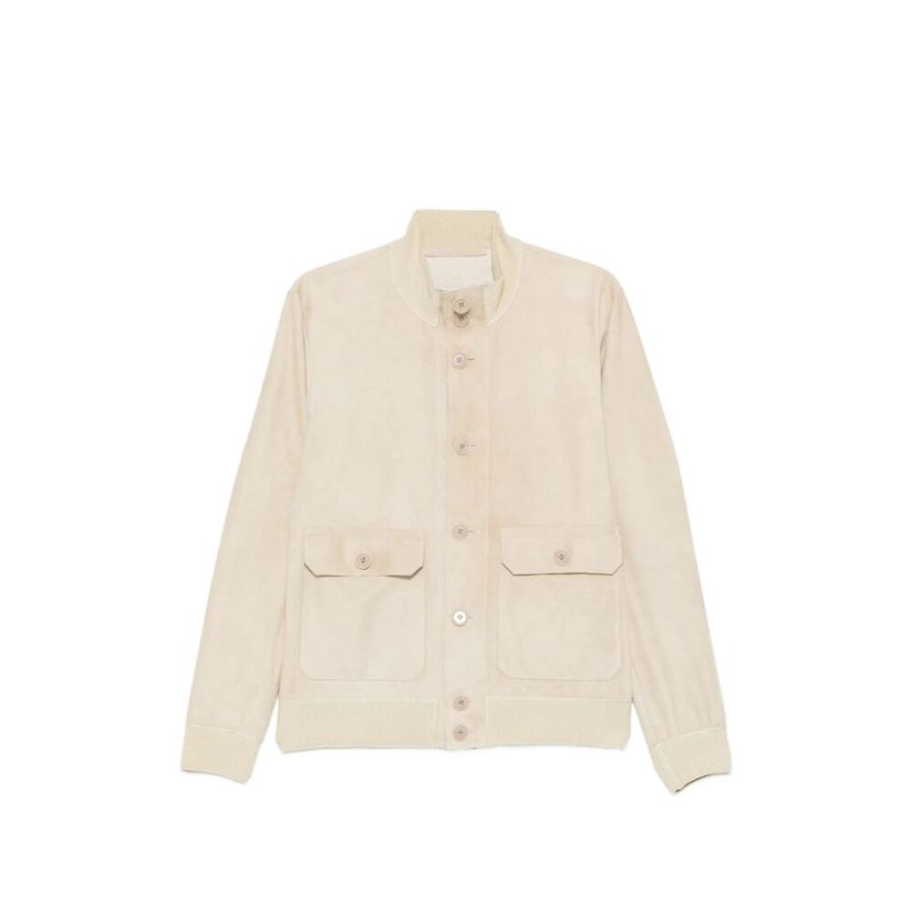 Santoro Neutrals Jackets - Leather Jackets Men